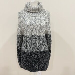 Glamorous Womens Cable Knit Sweater Wool blend Size S